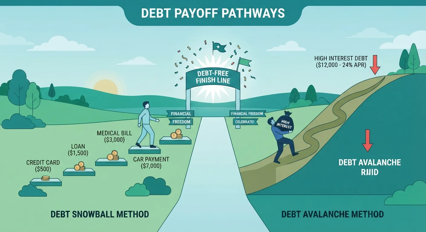 Debt Snowball and Debt Avalanche: How Each Payoff Strategy Works