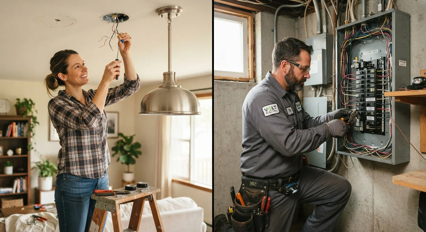 DIY Home Maintenance Tasks vs. Jobs That Need a Licensed Professional