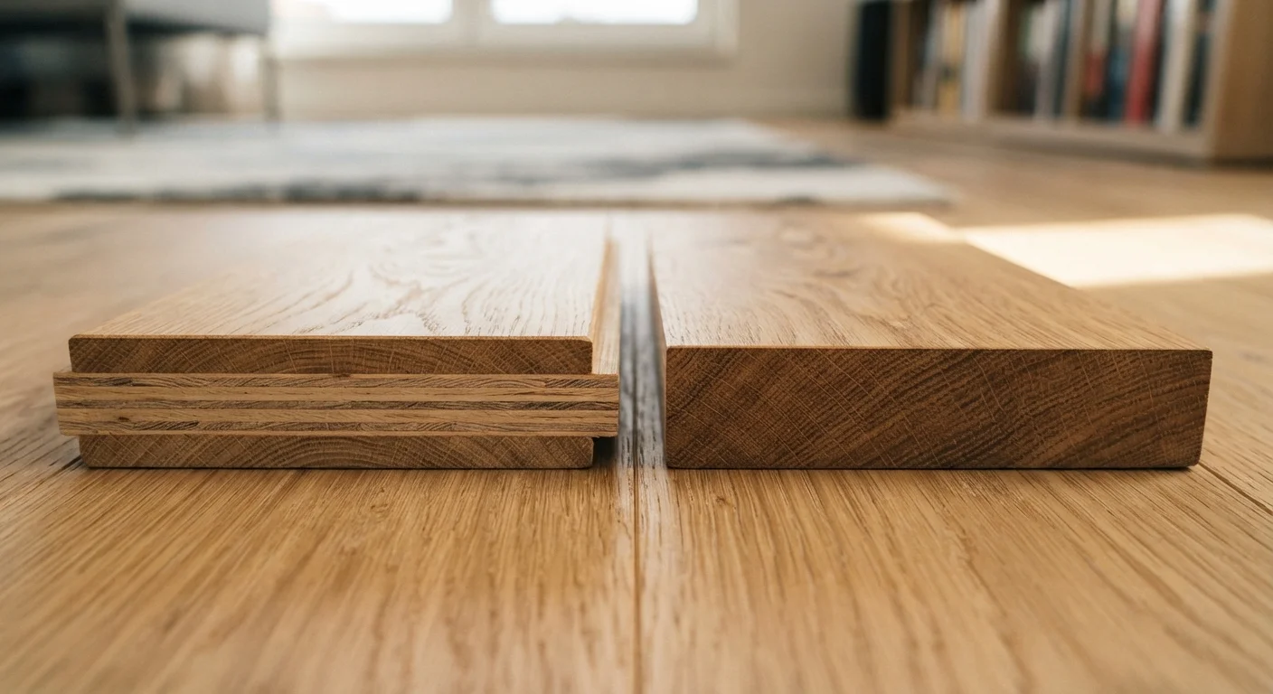 Engineered Hardwood vs. Solid Hardwood Flooring