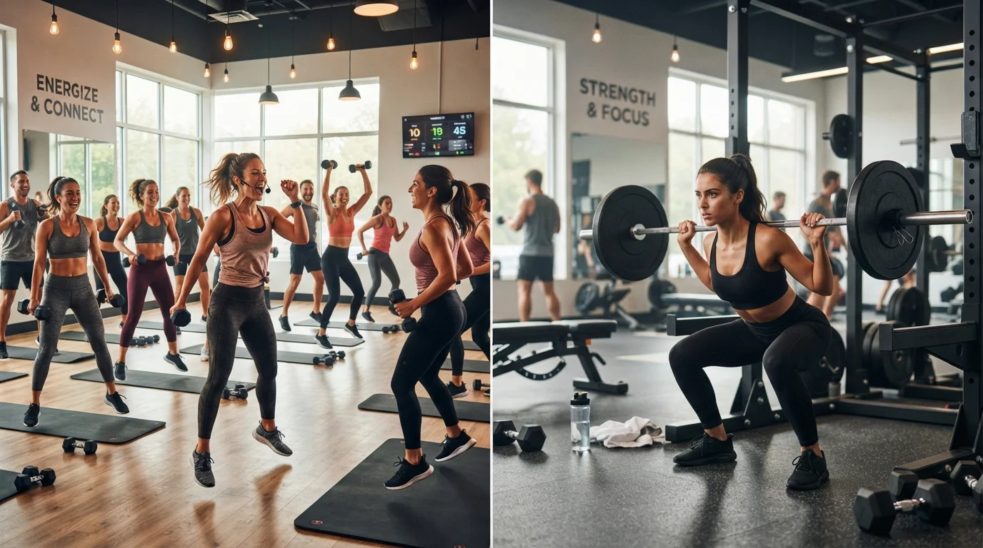 Group Fitness Classes vs. Solo Training: Finding the Format That Sticks