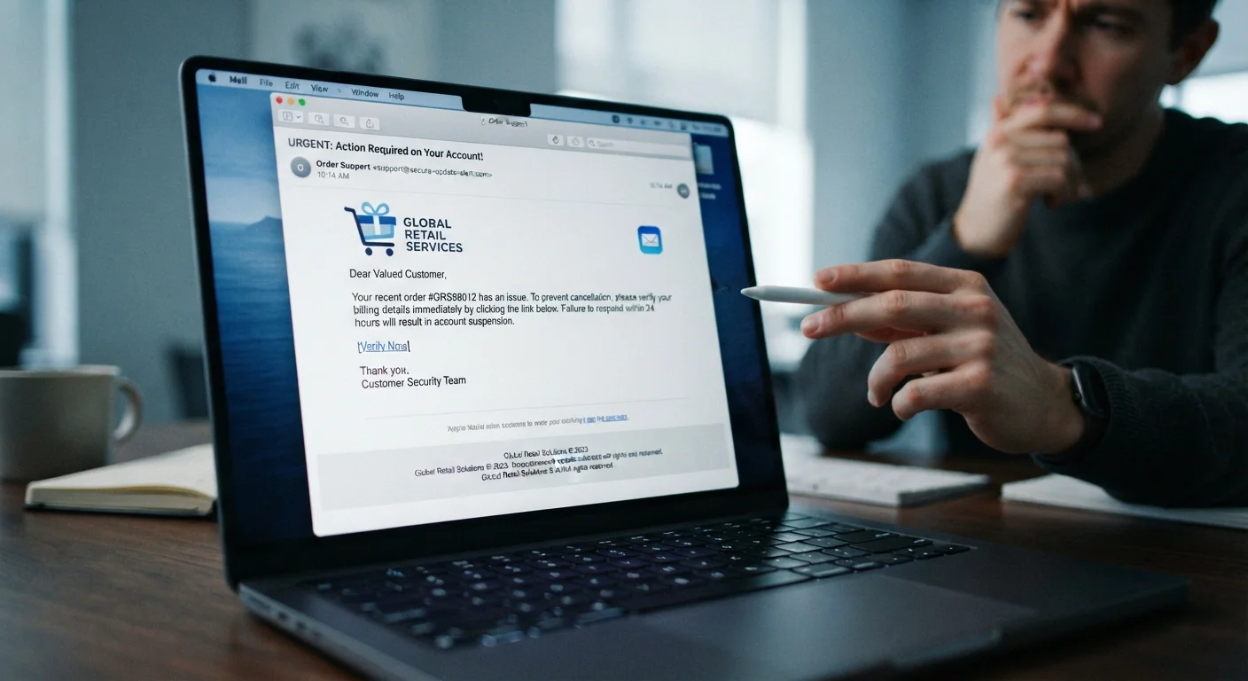 How Phishing Emails Impersonate Retailers—and How to Tell the Difference