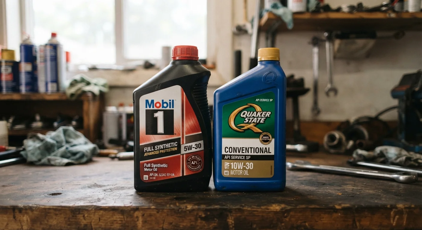 Oil Change Intervals: Synthetic vs. Conventional Motor Oil