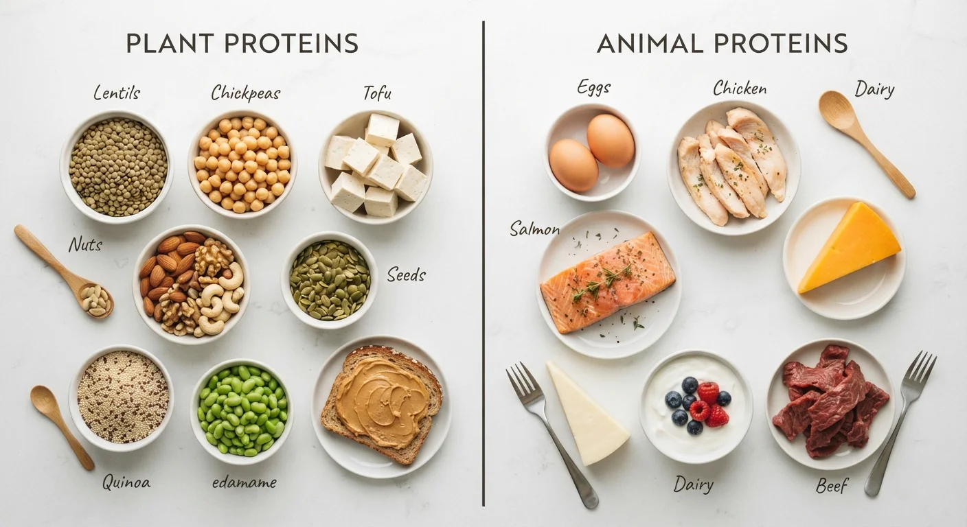 Plant-Based Protein vs. Animal Protein: Comparing Completeness, Digestion, and Sources