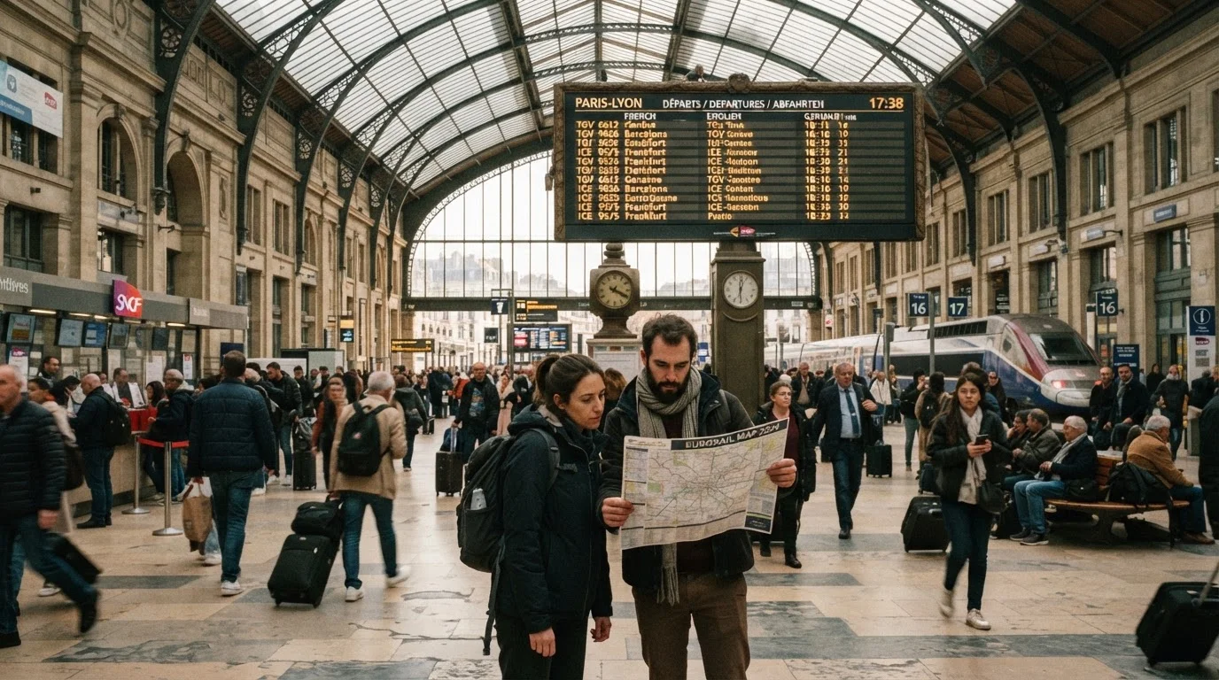 Reading a Foreign Train System: A Practical Orientation for American Travelers