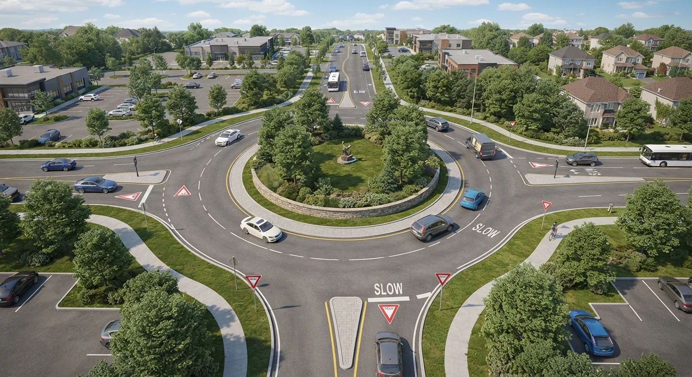 Roundabouts Still Confuse a Lot of Drivers — Here's How They Work