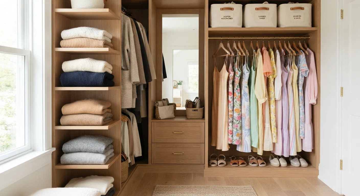 Seasonal Wardrobe Transitions: What to Keep, Store, and Let Go