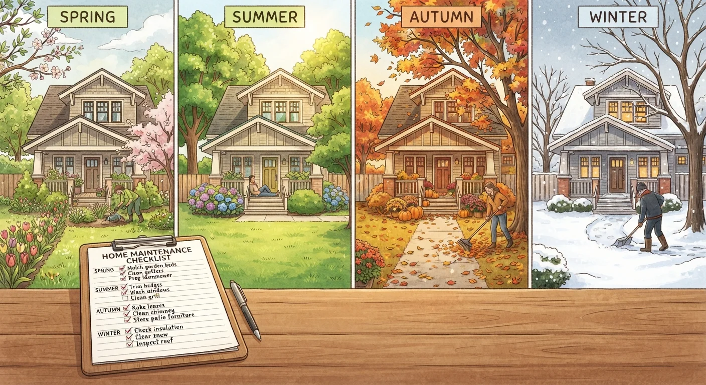 The Seasonal Home Maintenance Calendar Every Homeowner Should Know