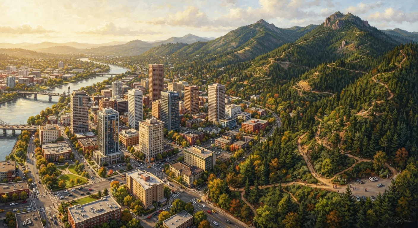 Urban Hiking in America: The Cities Where Trails Start Downtown