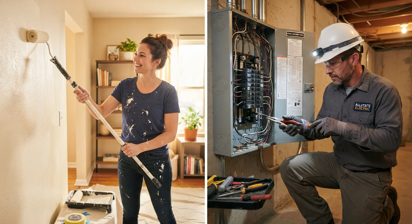 When to DIY and When to Call a Licensed Professional