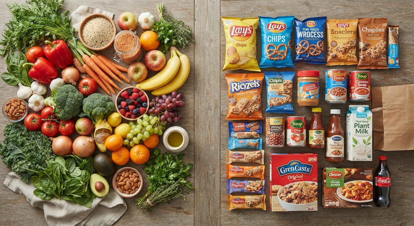 Whole Foods vs. Processed Foods: What the Difference Really Means for Your Diet