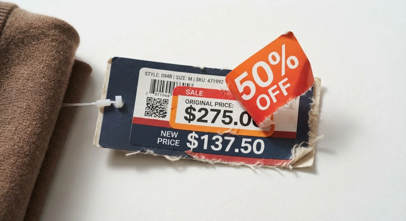 Why That "50% Off" Tag Might Not Mean What You Think